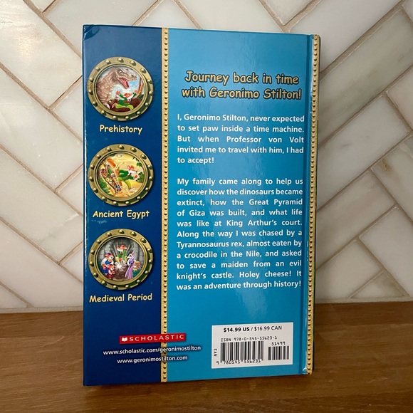 Geronimo Stilton Hardcover - The Journey Through Time - Book 1 - Picture 3 of 6